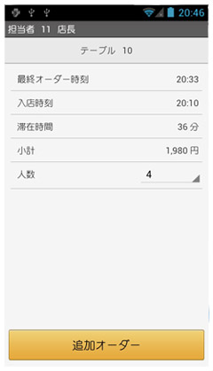 顧客情報管理機能(CRM)画面